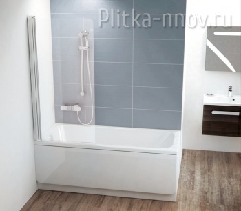 CVS1 80 белый/транспарент Ravak