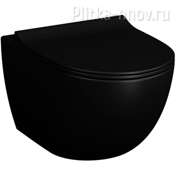 Sento 7748B083-0101 подвесной Черный матовый Vitra унитаз подвесной