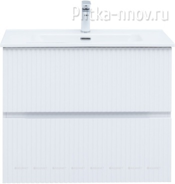 Джейн 90 белый матовый Тумба с раковиной Aquanet 