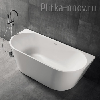 A9216WB 170х80 Акриловая ванна Abber белая матовая