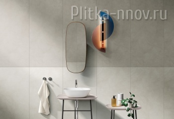 MicroCement Светлый Греж Мат 60x60/60х120 керамогранит Vitra