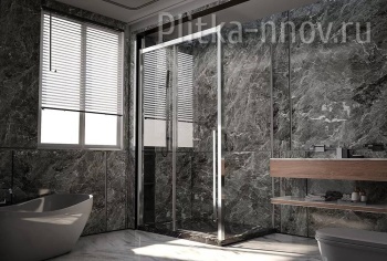 Trento PTC-SP-30CH 130x90 Душевой уголок Veconi Premium