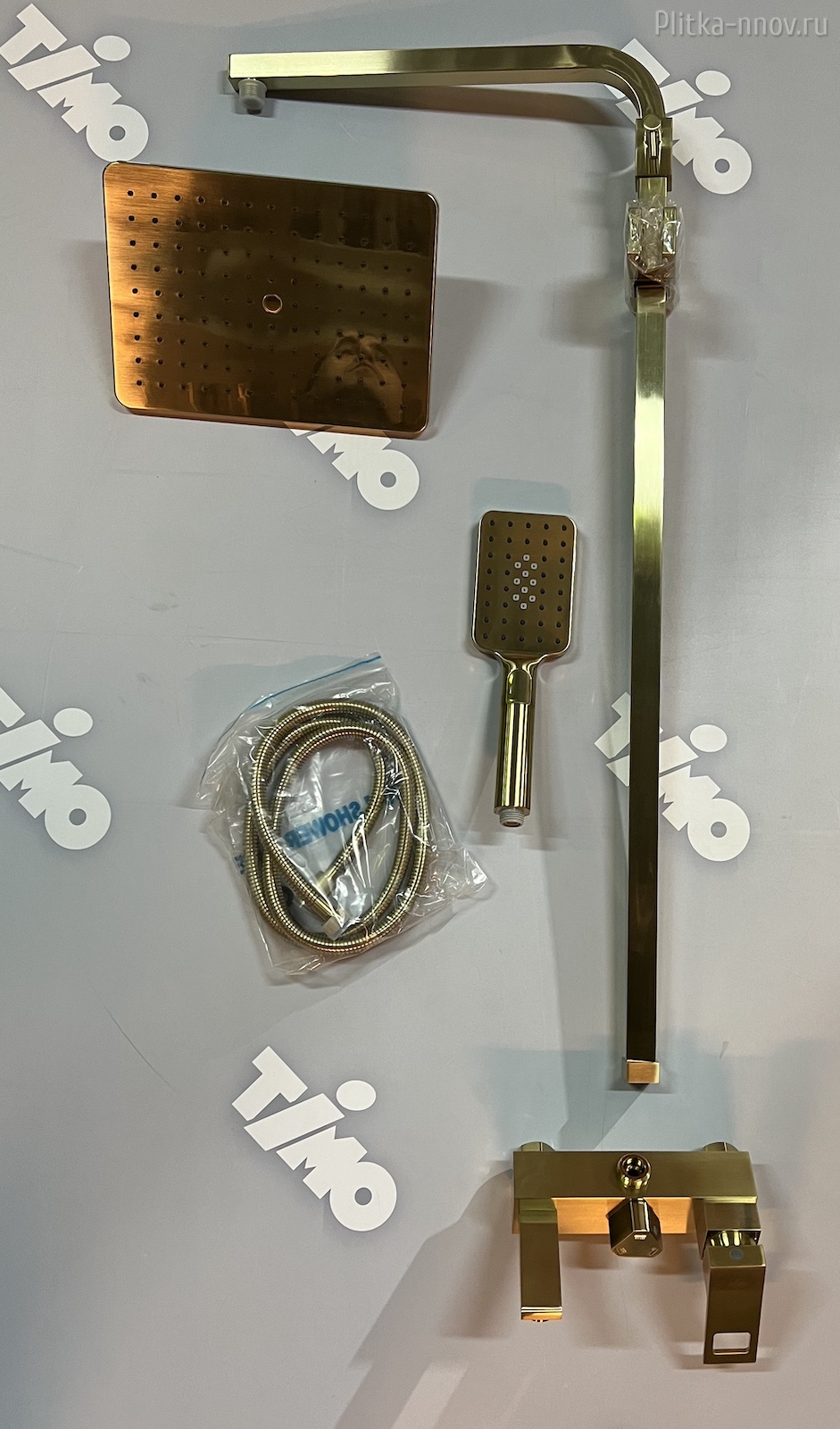 Briana SX-7130/17 Золото матовое Timo Душевая система Briana SX-7130/17 Золото матовое Timo Душевая система