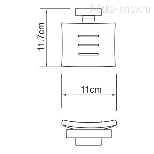 Dill K-3929 Мыльница Dill K-3929 Мыльница