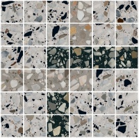 Бричиола 30х30 SG6531/MM Бричиола 1 мозаичный лаппатированный декор Kerama Marazzi