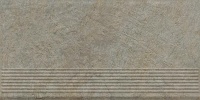 Ступень Ceramika Paradyz Eremite Taupe Stopnica Prosta Struktura Mat 30x60