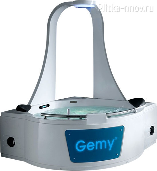 G9070 K 170х170 Акриловая ванна с гидромассажем Gemy G9070 K 170х170 Акриловая ванна с гидромассажем Gemy