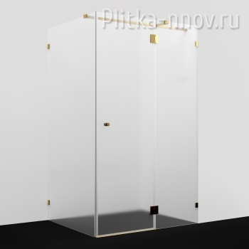 Ems 76H07R-MG 120х90 Душевой уголок Глянцевое золото/Матовое стекло WasserKRAFT