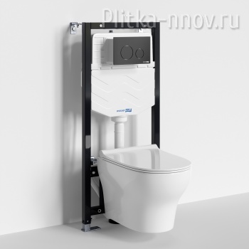 Aller 10TLT.010.ME.MB02.H001 Система инсталляции с унитазом WasserKRAFT
