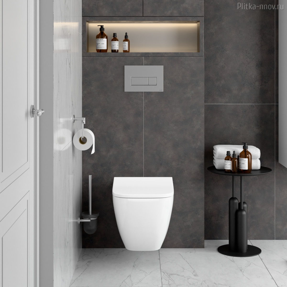 Root Square 740-2380 глянцевая хром Vitra кнопка смыва Root Square 740-2380 глянцевая хром Vitra кнопка смыва