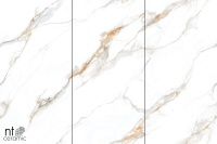 Atlas Wide Calacatta Gold NTT3002P 120 х 240 Широкоформатный керамогранит NT Ceramic