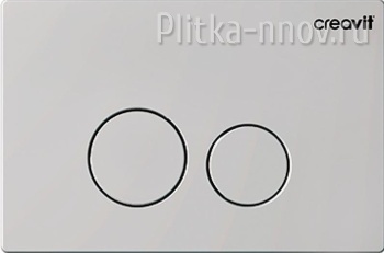 Terra GP9002.07 Холодный серый матовый Кнопка смыва Creavit