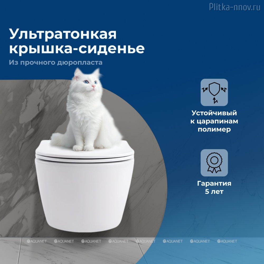 Smart LX-1106 Rimless Aquanet унитаз подвесной Smart LX-1106 Rimless Aquanet унитаз подвесной