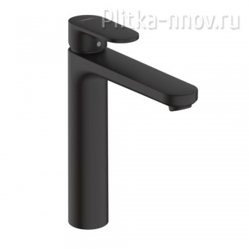 Vernis Blend 71552670, матовый черный Смеситель для раковины 230, со сливной гарнитурой Hansgrohe