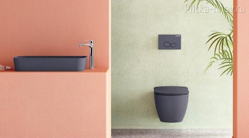 Free FE320-00AM00E-0000 Creavit Антрацит с функцией биде Free FE320-00AM00E-0000 Creavit Антрацит с функцией биде