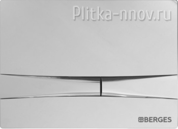 NOVUM F3 040053 ERGES хром глянец кнопка смыва