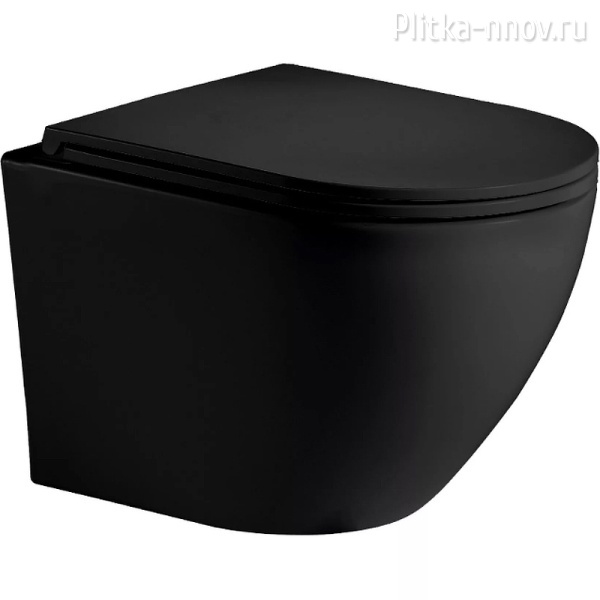 Merzbach 043 MT-BL 10000009940 Черный матовый Унитаз подвесной WeltWasser Merzbach 043 MT-BL 10000009940 Черный матовый Унитаз подвесной WeltWasser
