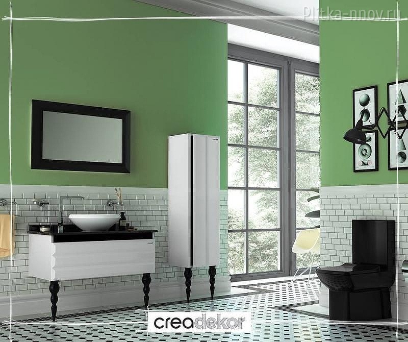 Lara LR360-00SM00E-0000 Creavit черный матовый с биде Lara LR360-00SM00E-0000 Creavit черный матовый с биде