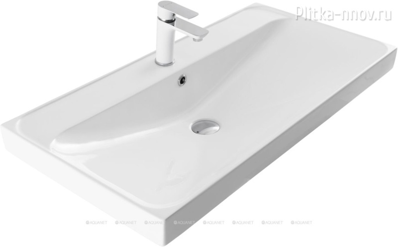 Flash 91х46 Раковина мебельная Aquanet Flash 91х46 Раковина мебельная Aquanet