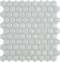 Hexagon  Nordic № 909 D 307*317 Vidrepur стеклянная мозаика