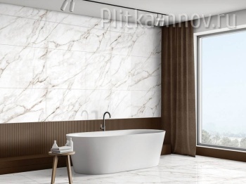 Infinity Statuario Wox Gold Carving 60х120 Керамогранит Ocean-ceramic 