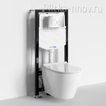 Aller 10TLT.010.ME.CH02.H002 Система инсталляции с унитазом WasserKRAFT