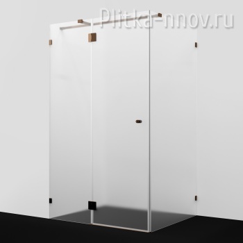 Paar 88H07L-MG 120х90 Душевой уголок Розовое золото/Матовое стекло WasserKRAFT
