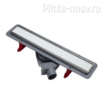 Деметра стекло белое 650 PN50565GLW Душевой лоток Point
