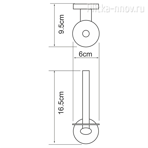 Rhein K-6297 Держатель туалетной бумаги Rhein K-6297 Держатель туалетной бумаги