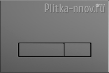 Меркурий PN44831GM, цвет графит Клавиша смыва Point