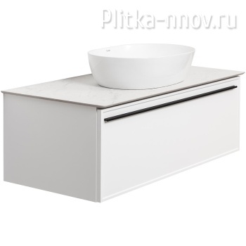 Elba 100 FNC-01-ELB-B-100 Тумба со столешницей Белая матовая LaFenice (БЕЗ РАКОВИНЫ) Elba 100 FNC-01-ELB-B-100 Тумба со столешницей Белая матовая LaFenice (БЕЗ РАКОВИНЫ)