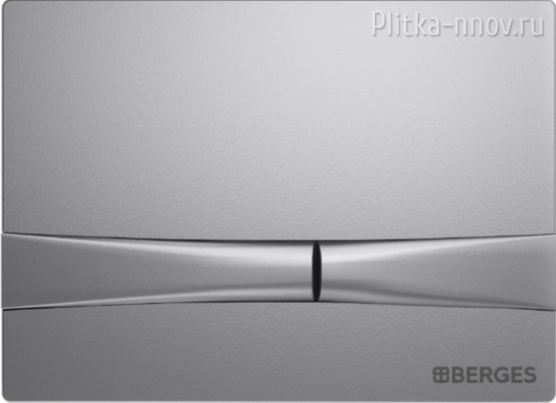 NOVUM F2 040052 BERGES матовый хром кнопка смыва NOVUM F2 040052 BERGES матовый хром кнопка смыва
