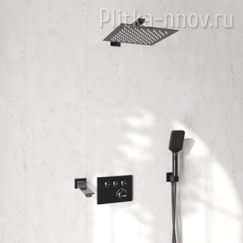 A8458.182.200.186.195.202.176 Thermo Встраиваемый комплект для ванны с верхней душевой насадкой, лейкой и изливом WasserKRAFT