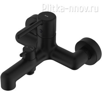 Aiger AIGBL00i02WA Черный матовый Смеситель для ванны Iddis