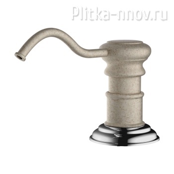 OM-01 SA Бежевый Дозатор для мыла Omoikiri