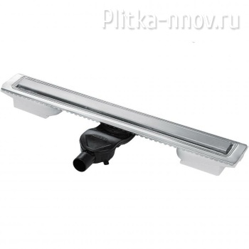 Norma C1 800 Хром матовый Душевой лоток с двухсторонней решеткой Berges