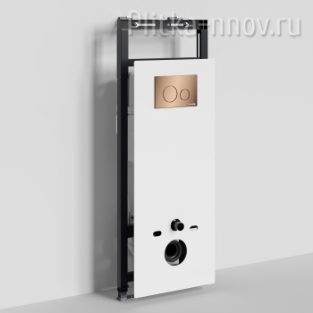 Salm 27TLT.010.ME.WH.RG02 Система инсталляции для унитазов WasserKRAFT