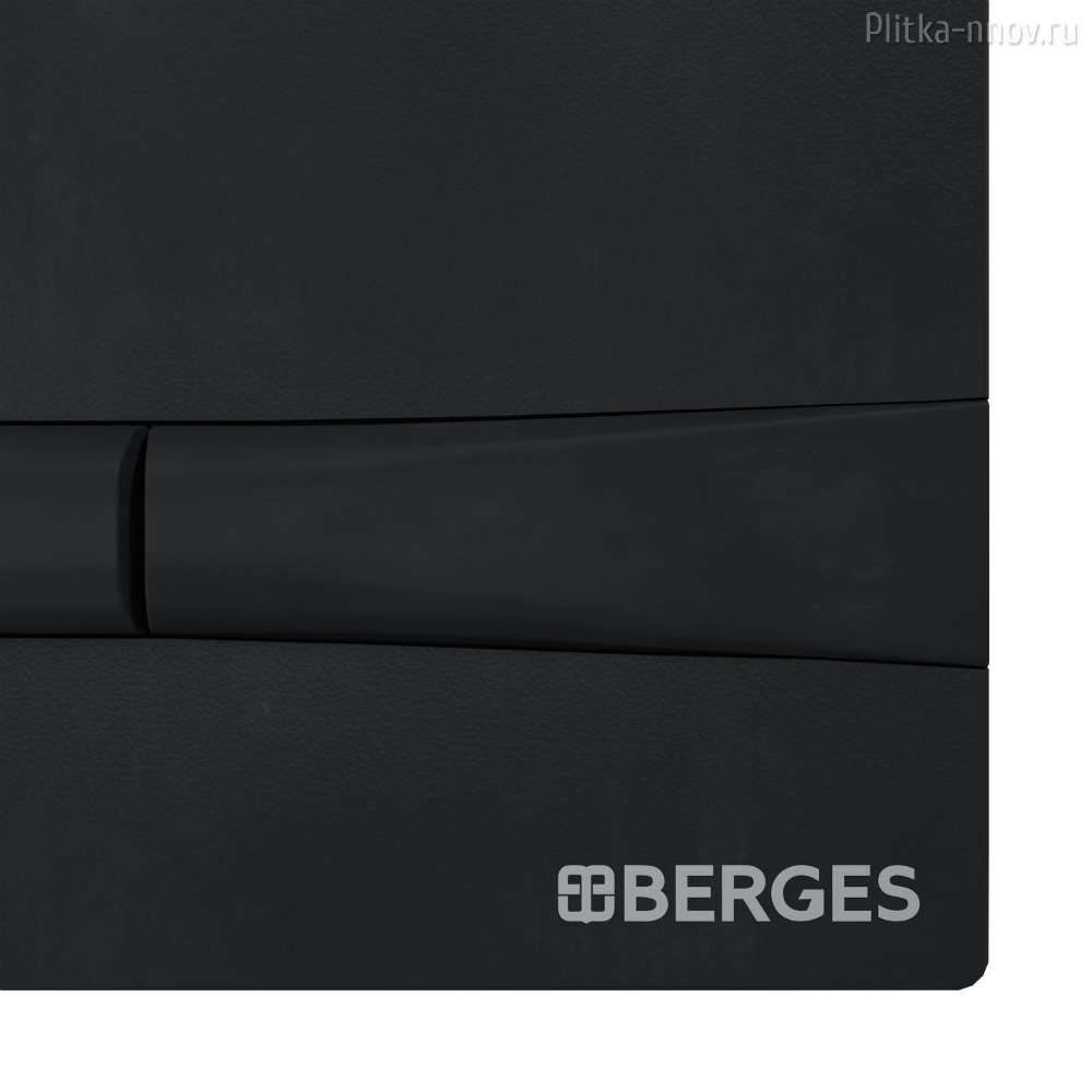 NOVUM F5 040055 BERGES Soft Touch черная кнопка смыва NOVUM F5 040055 BERGES Soft Touch черная кнопка смыва