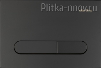 Project Color 9.2PR01.31 Черная матовая Клавиша смыва Allen Brau