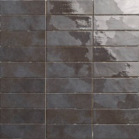 Керамическая плитка Mainzu Korfu PT03982 Black 6.5x20 Керамическая плитка Mainzu Korfu PT03982 Black 6.5x20