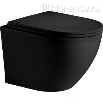 Merzbach 043 MT-BL 10000009940 Черный матовый Унитаз подвесной WeltWasser