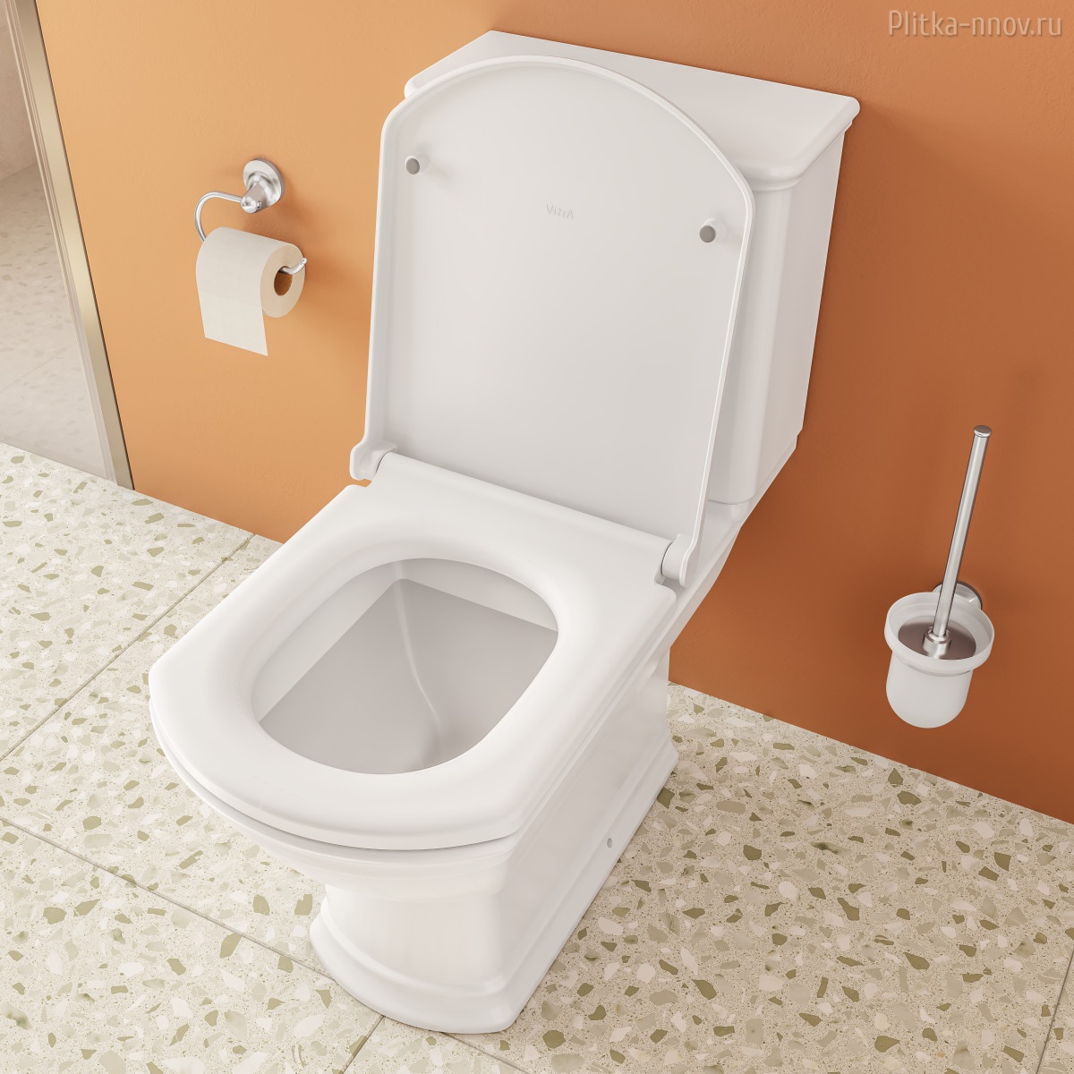 Serenada 9722B003-7205 VitrA унитаз напольный с бидеткой Serenada 9722B003-7205 VitrA унитаз напольный с бидеткой