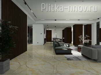 AZARIO ONYX GOLD 60x120 Carving керамогранит
