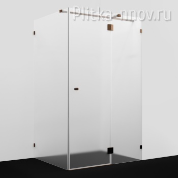 Paar 88H07R-MG 120х90 Душевой уголок Розовое золото/Матовое стекло WasserKRAFT