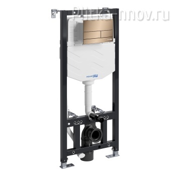 Aller 10TLT.010.ME.RG04 Система инсталляции для унитазов / Розовое золото WasserKRAFT
