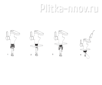OPTIMAL Смеситель с ирригатором (хром) OPTIMAL Смеситель с ирригатором (хром)
