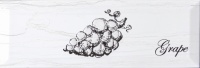 Fruit Laguna Grape Decor 10х30 Плитка глянцевая Monopole