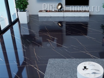 HADOW DARK 60х120 High Glossy Керамогранит Azario