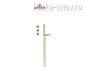 LIMITED EDITION 1506LG Душевой гарнитур встраиваемый без излива (матовое золото)