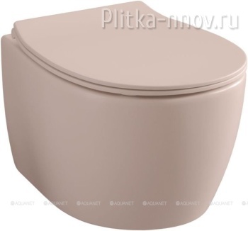 Fantasy 4.11004.SM розовый Унитаз подвесной Allen Brau